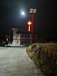清远三水乡路灯项目-振兴乡村